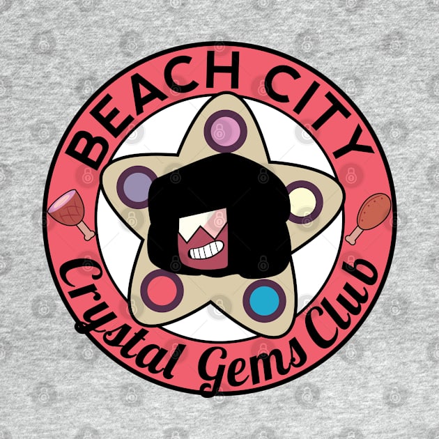 Beach City Crystal Gems Club (garnet) by andsteven